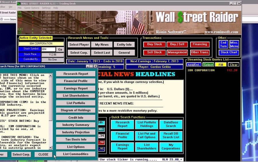 stockmarket game