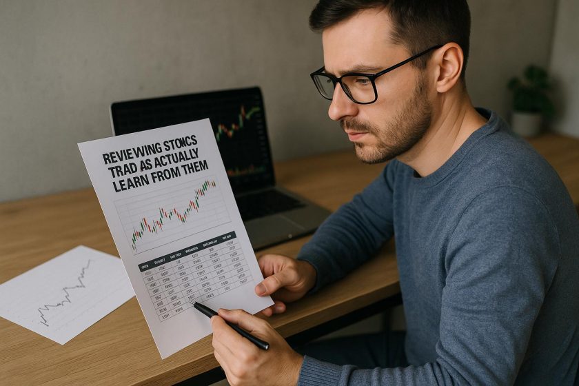 How to review stock trades and actually learn from them